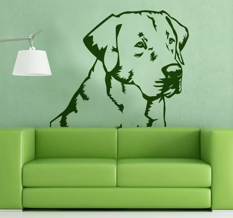 Autocolant labrador retriever - TenStickers