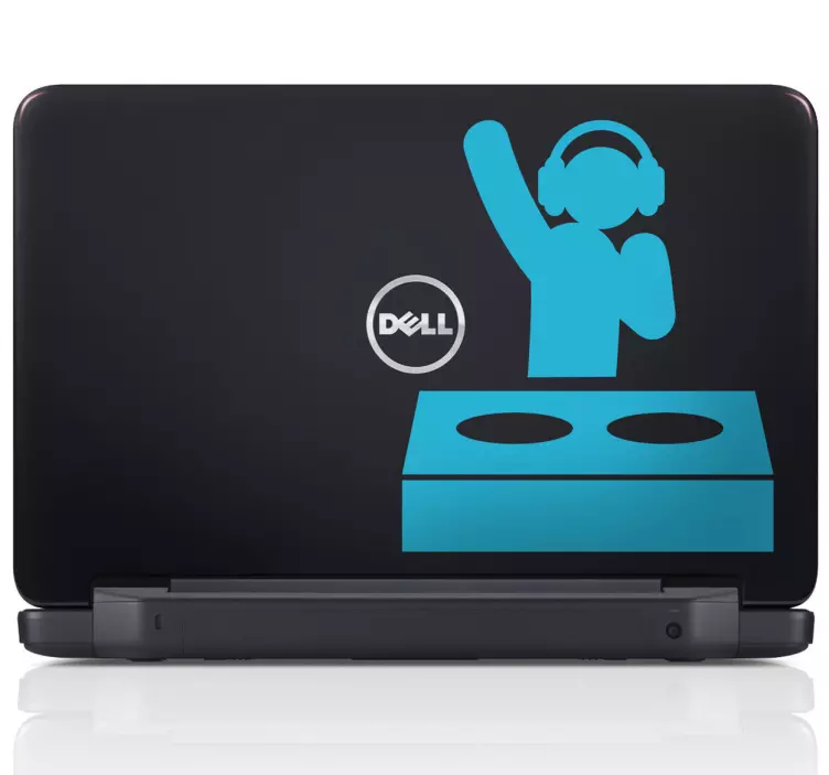 Autocolant laptop dj pro - TenStickers