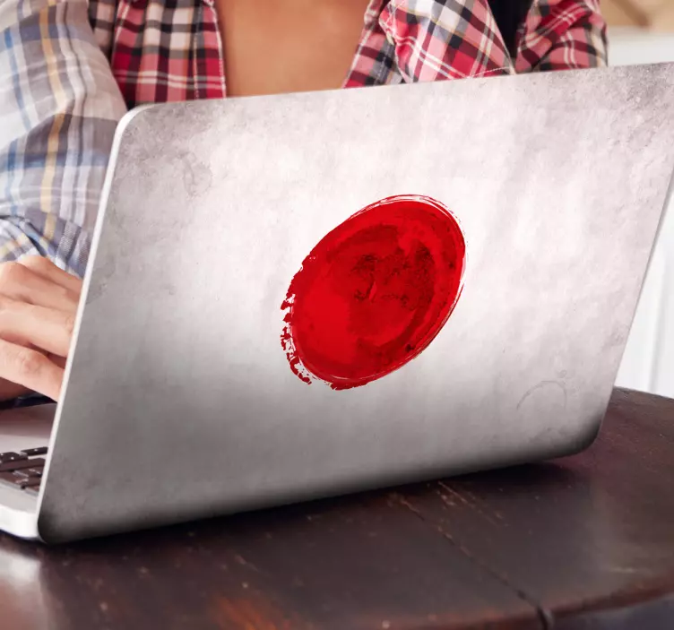Autocolant laptop laptop japonez - TenStickers