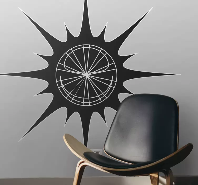 Autocolant luminos de soare - TenStickers