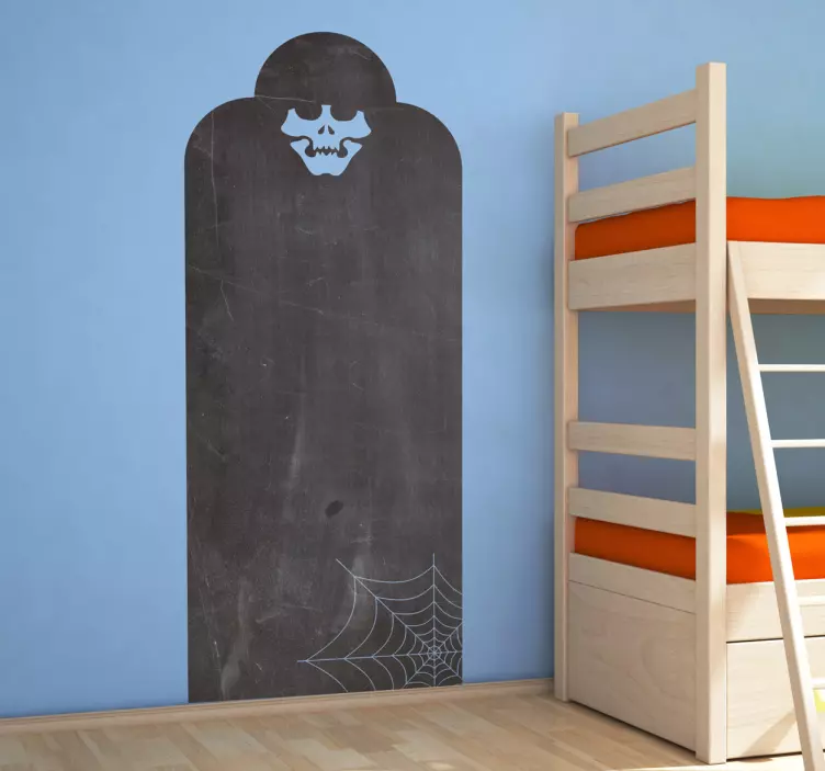 Autocolant mormânt schelet - TenStickers