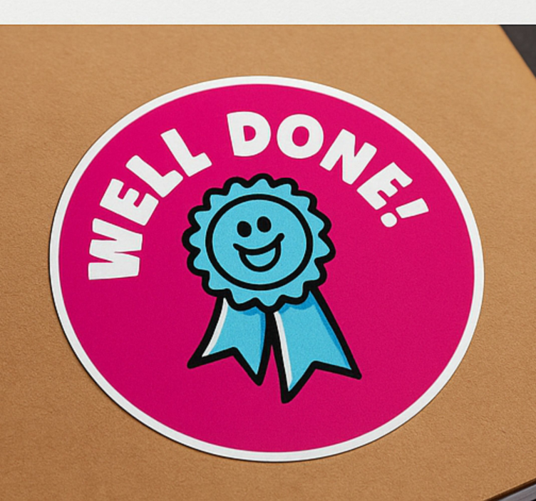 Autocolant pentru copii set de felicitări - TenStickers