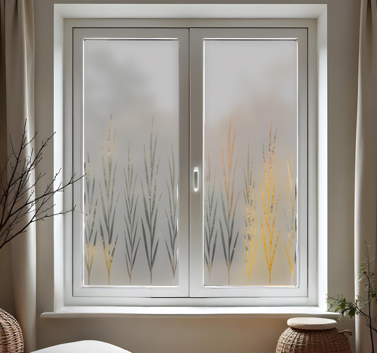 Autocolant pentru fereastră plante verticale - TenStickers