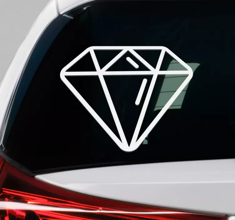 Diamant autocolant pentru fereastră! - TenStickers