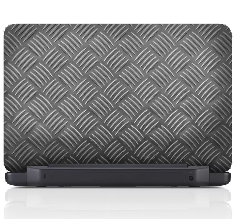 Autocolant pentru laptop cu panou metalic - TenStickers