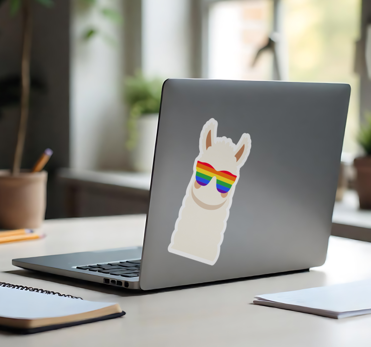 Autocolant pentru laptop lamă lgbt - TenStickers