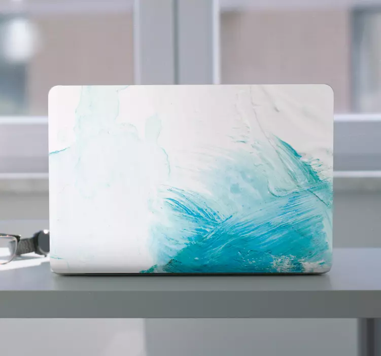 Autocolant pentru laptop model abstract elegant - TenStickers