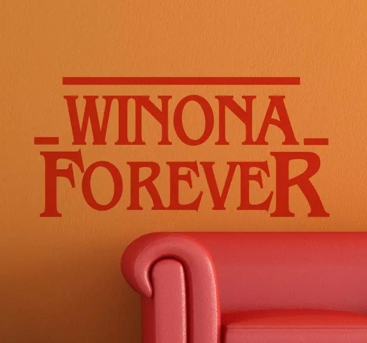 Autocolant pentru perete winona forever - TenStickers