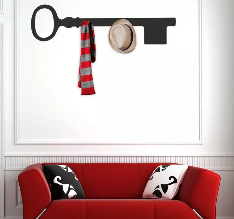 Autocolant cu raft pentru cheie - TenStickers