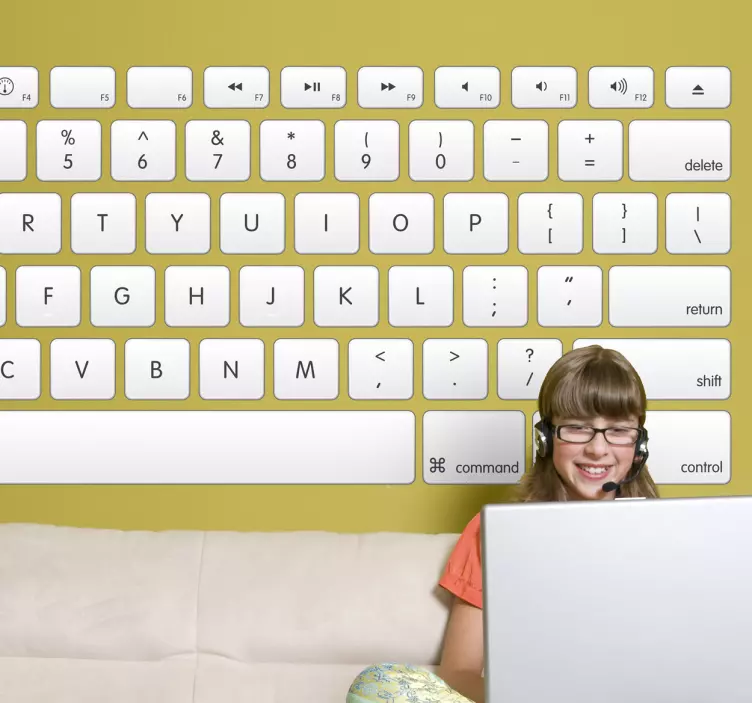 Autocolant pentru tastatură - TenStickers
