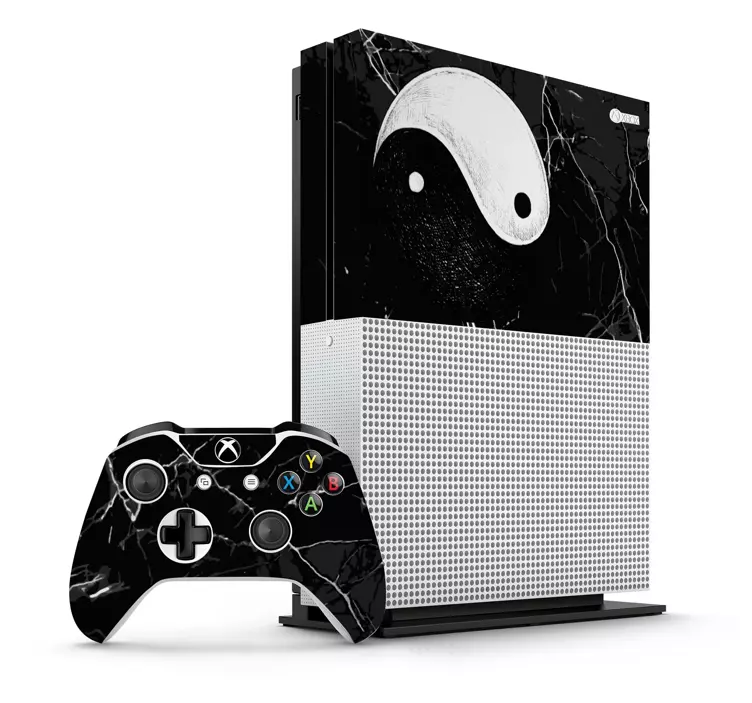 Autocolant pentru XBOX conceptul yin yang - TenStickers