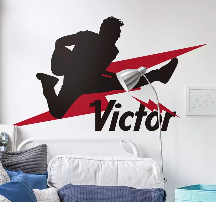 Autocolant personalizat rock player de chitară - TenStickers