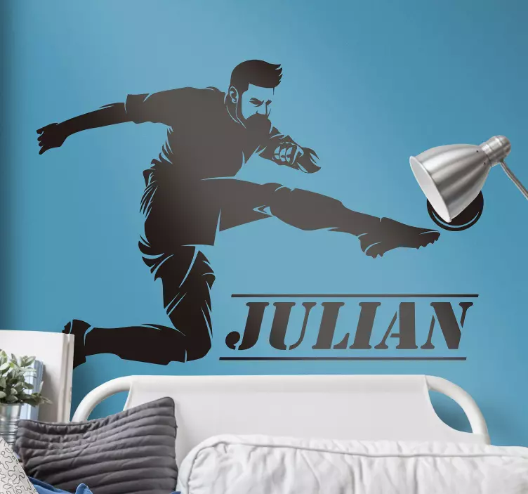 Autocolant personalizat pentru fotbal - TenStickers