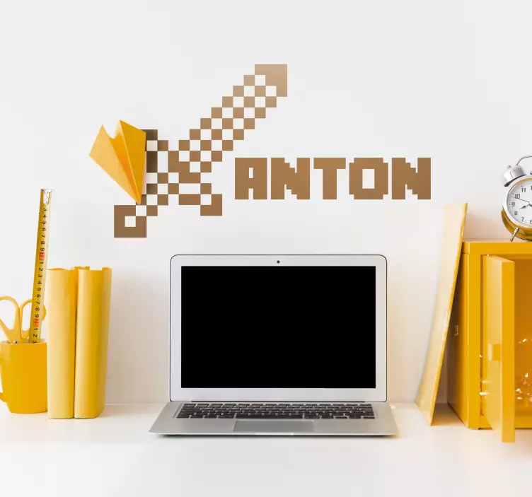 Autocolant personalizat pentru jocuri minecraft - TenStickers