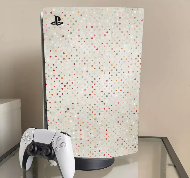 Ps5 piele punctată ps5 decal - TenStickers
