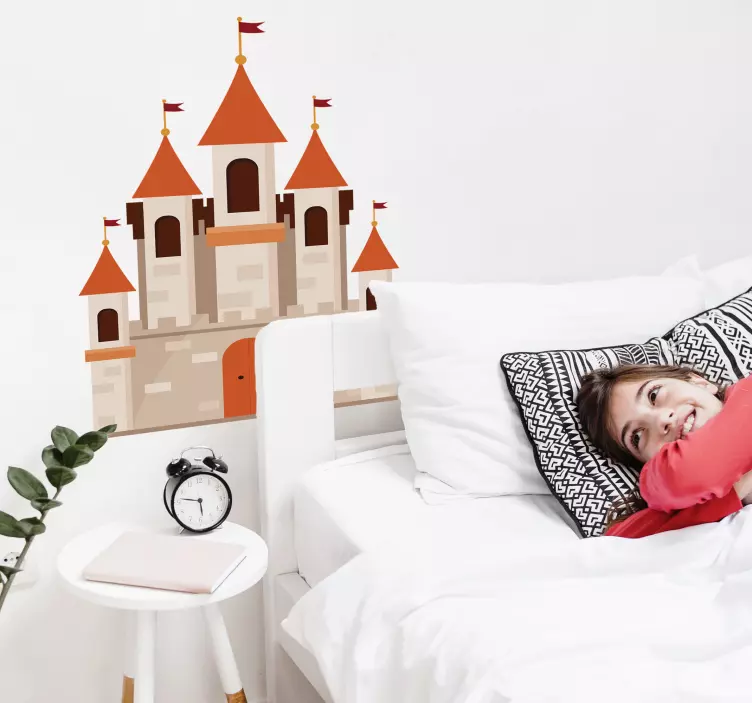 Autocolant rustic schiță pentru copii - TenStickers