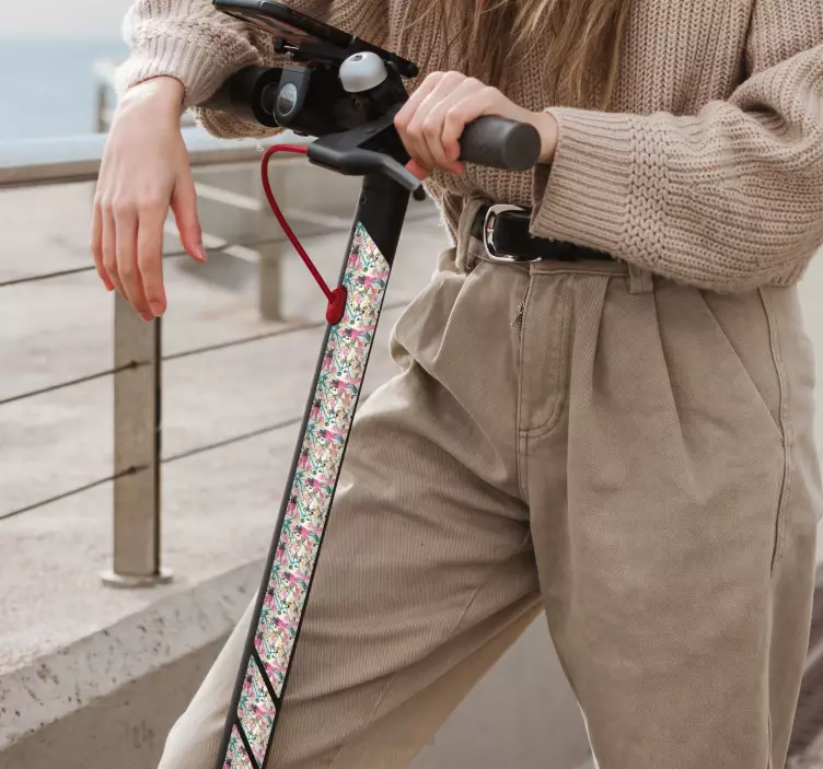 Autocolant pentru scuter patinetul SplashPatinetul Splash - TenStickers