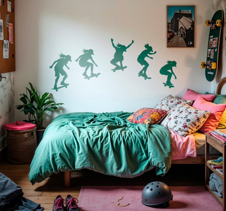 Autocolant sport secvență de patinaj - TenStickers