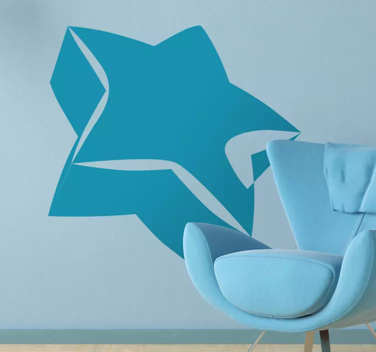 Autocolant stelă 3d - TenStickers