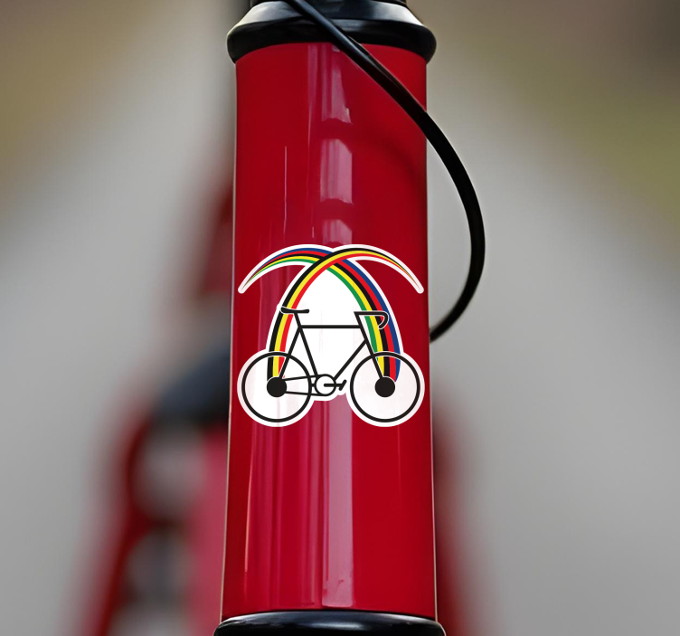 Autocolante Biciclete dungi și design de bicicletă - TenStickers