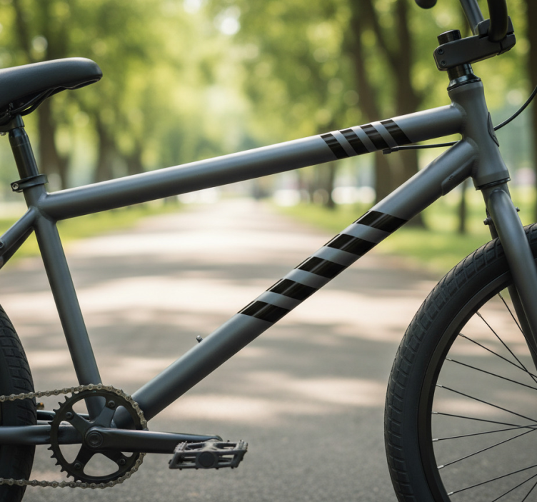 Autocolante biciclete pachet benzi de curse - TenStickers