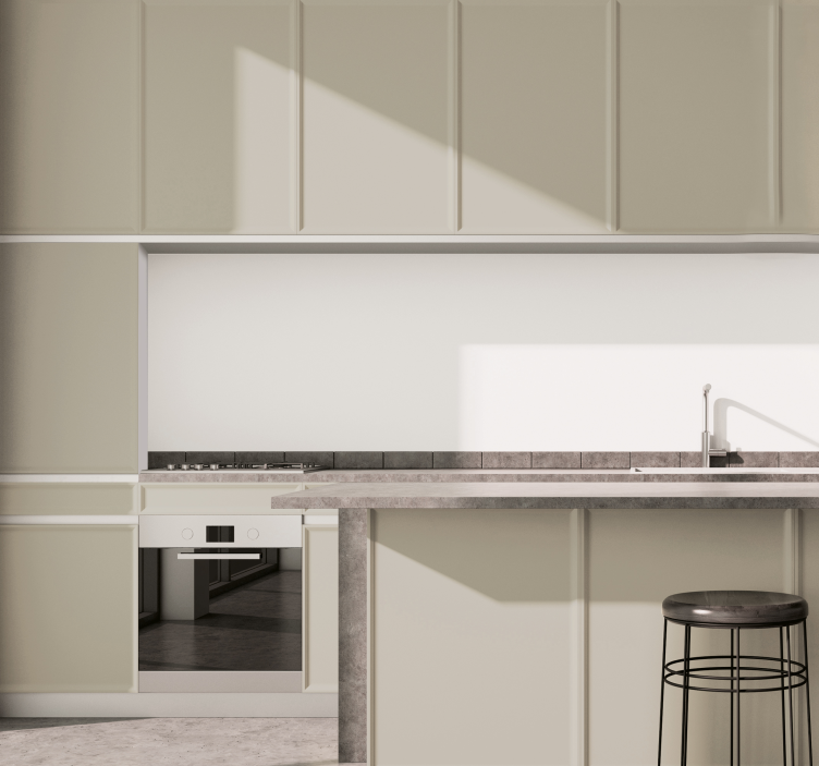 Autocolante bucătărie cearșaf bej deschis - TenStickers