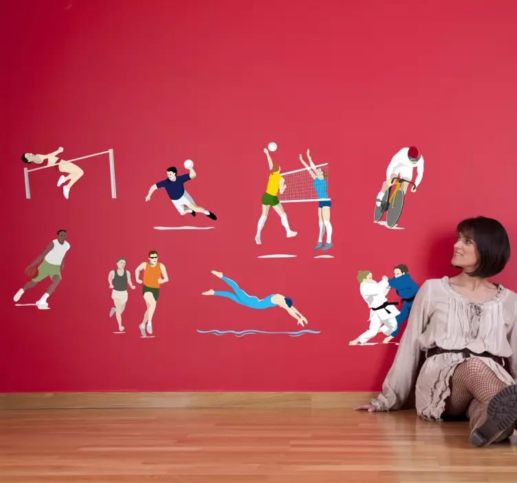 Autocolante decorative olimpice - TenStickers