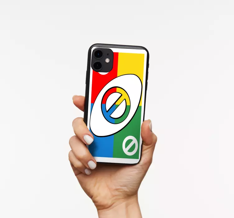 Autocolante iphone copertă cu model colorat - TenStickers
