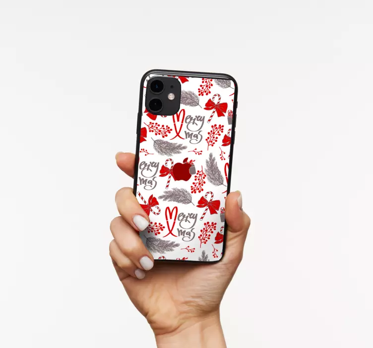 Autocolant de crăciun bucuria sărbătorilor - TenStickers