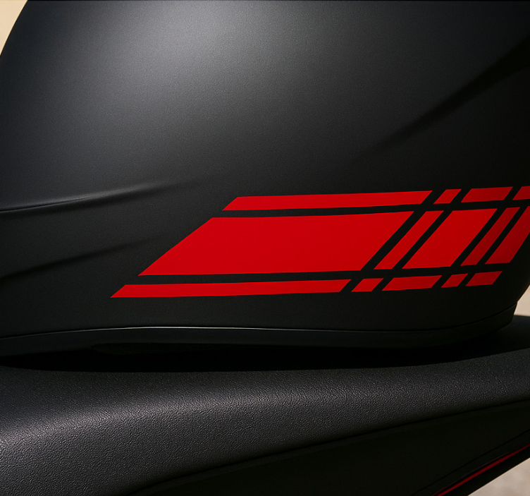 Autocolante motociclete design rapid al liniilor - TenStickers