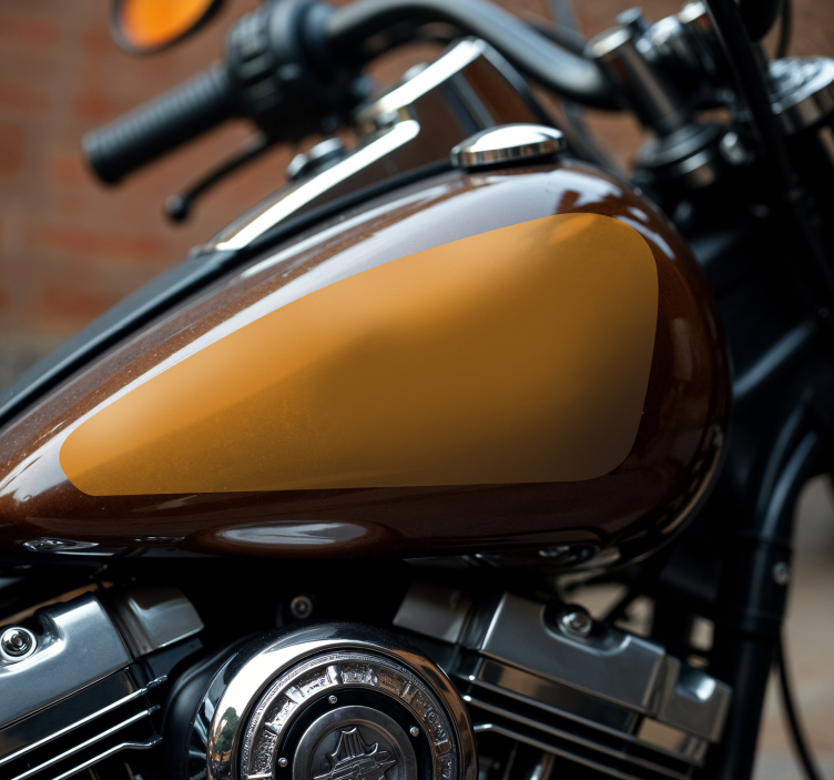 Autocolante motociclete rezervor monocolor - TenStickers