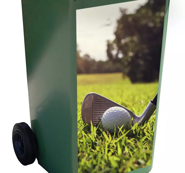 Autocolante pentru container club de golf detaliat - TenStickers