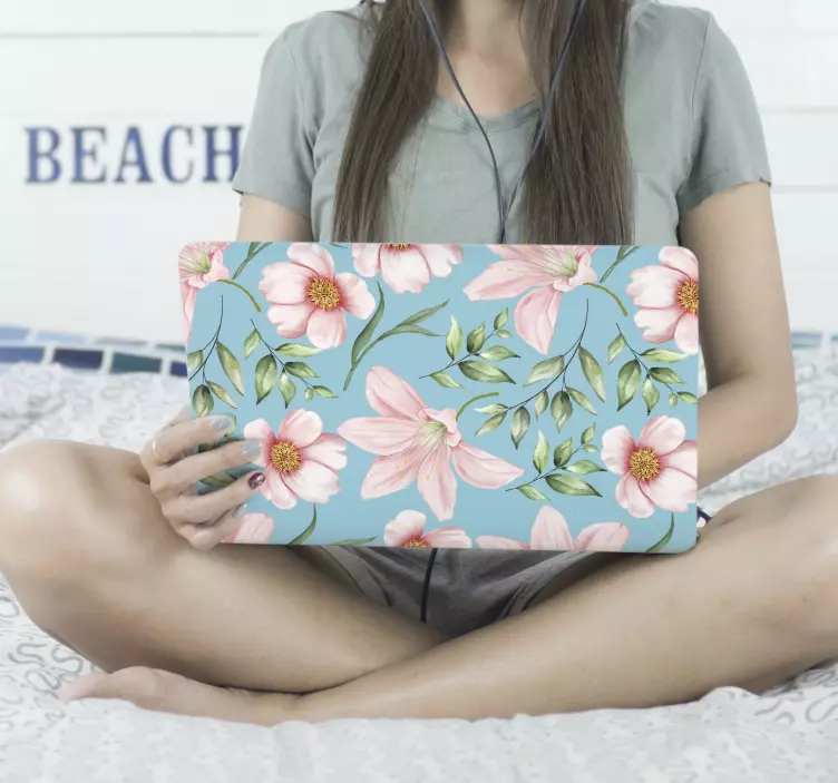 Skin-uri pentru laptop cu decor vintage romantic - TenStickers