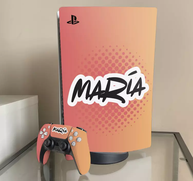 Autocolante pentru ps5 graffiti personalizat gaming - TenStickers