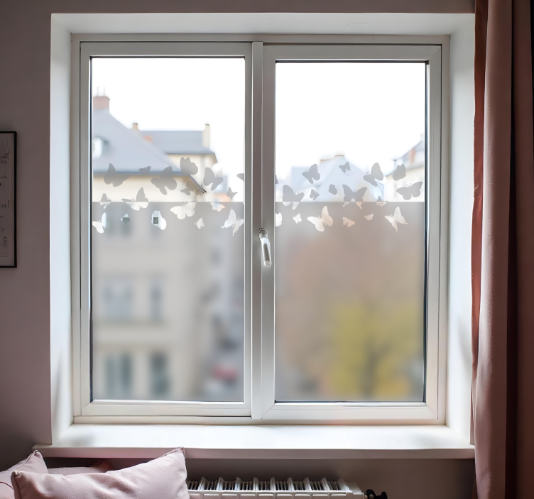 Autocolante pentru ferestre și sticlă fluturi - TenStickers