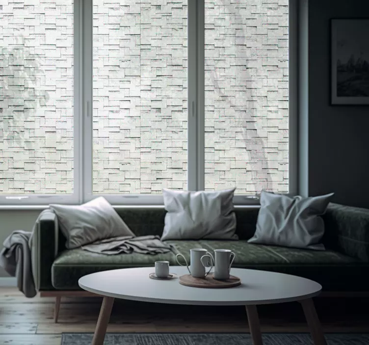 Autocolante pentru ferestre și sticlă textura translucidă - TenStickers