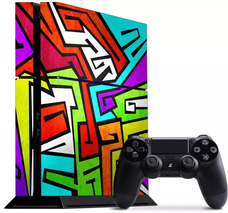 Autocolante ps4 motive abstracte vii - TenStickers