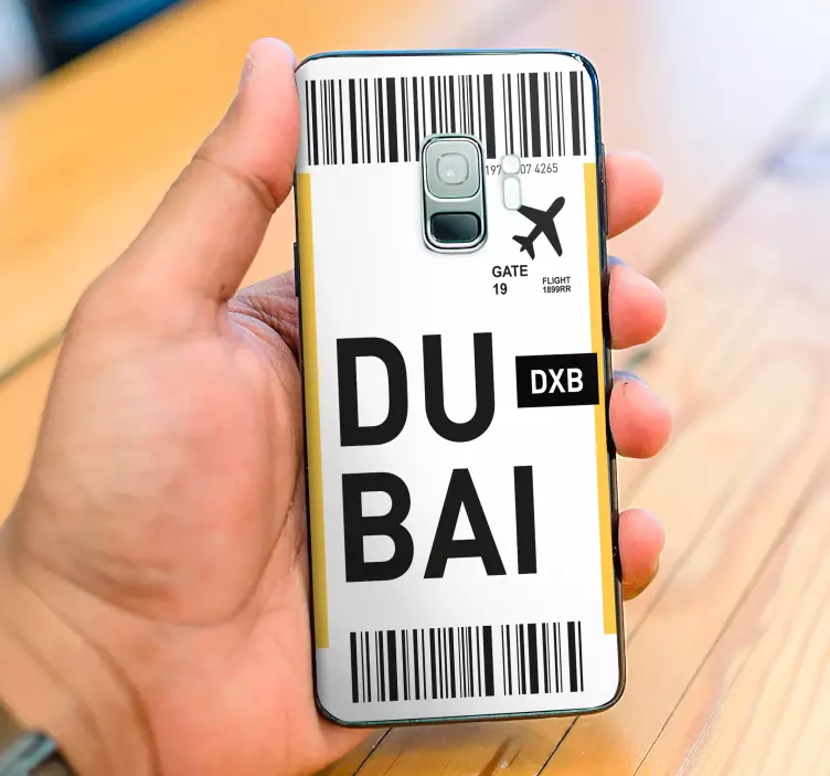 Autocolante Samsung abonament de călătorie dubai - TenStickers