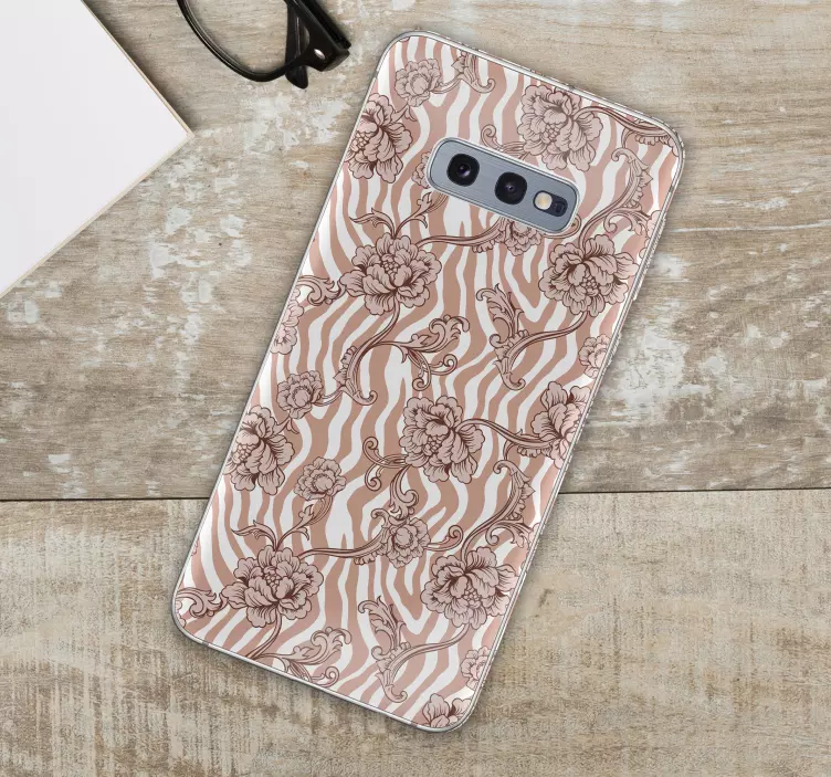 Autocolante Samsung motiv floral - TenStickers