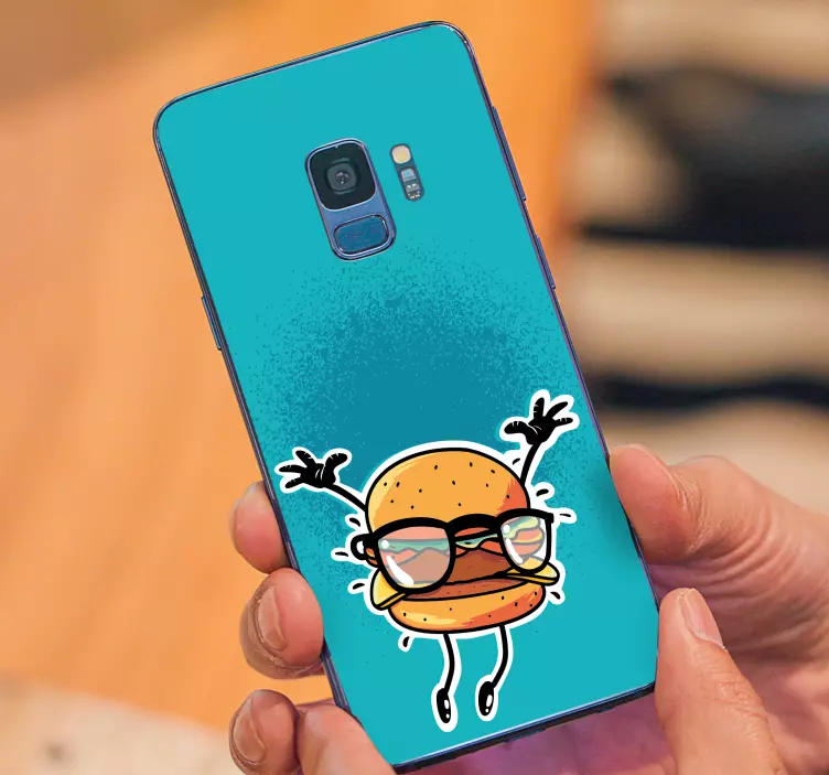 Autocolante Samsung burger vesel - TenStickers