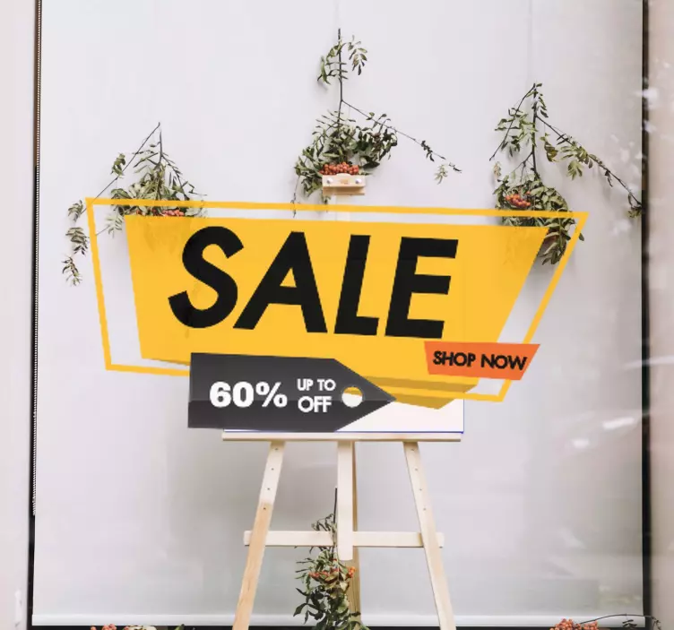 Autocolante vânzare anunț de ofertă promoțională - TenStickers