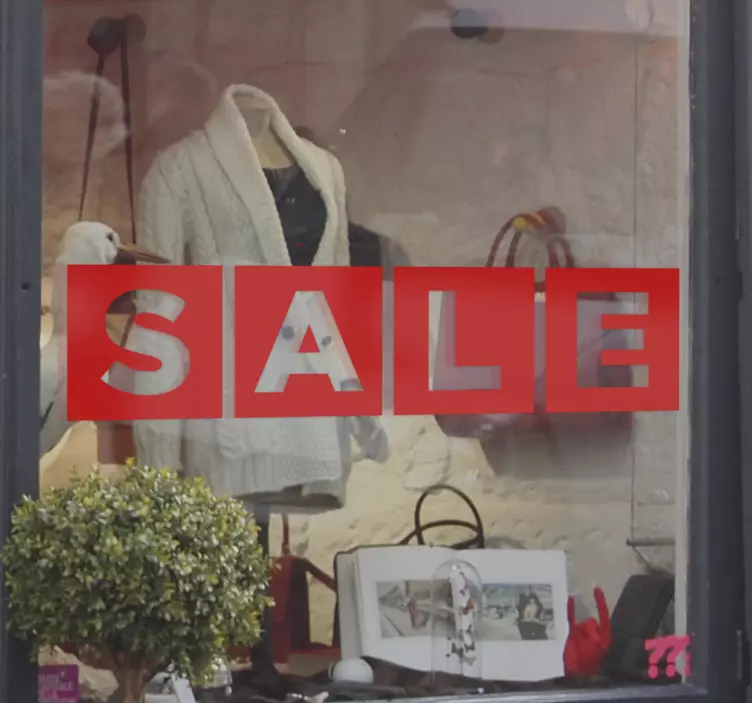 Autocolante vânzare cutii cu etichete marea britanie - TenStickers