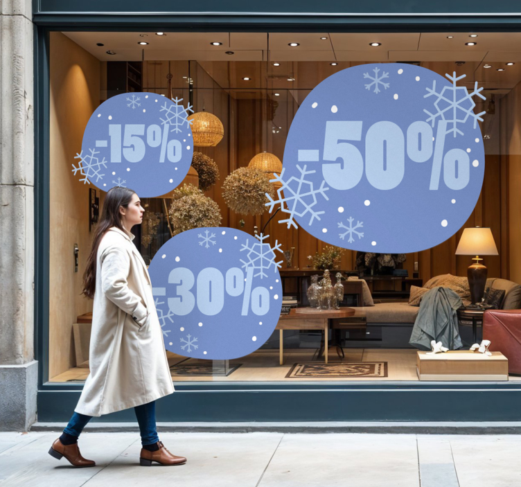 Autocolante vânzare reducere de iarnă - TenStickers