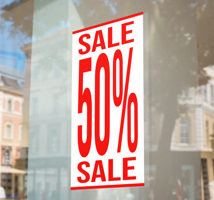 Autocolante vânzare reducere format alungit - TenStickers