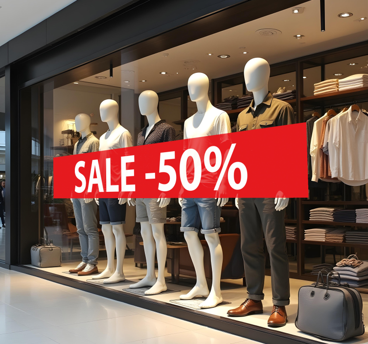 Autocolante vânzare reducere personalizată - TenStickers