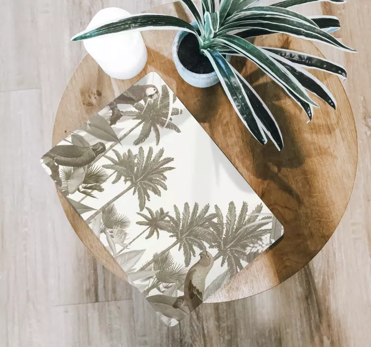 Skin-uri pentru laptop de fauna tropicală de epocă - TenStickers