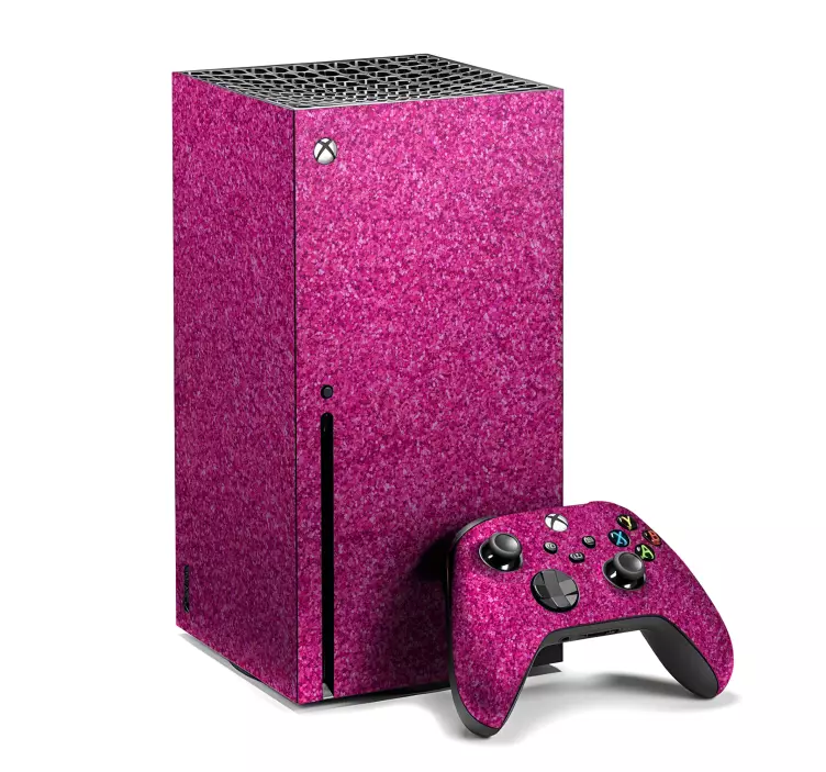 Autocolante xbox sclipici magenta - TenStickers