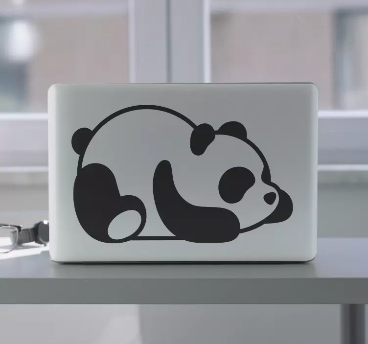 Panda pentru piei pentru laptop - TenStickers