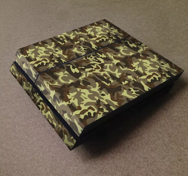 Camuflaj război playstation 4 piele - TenStickers