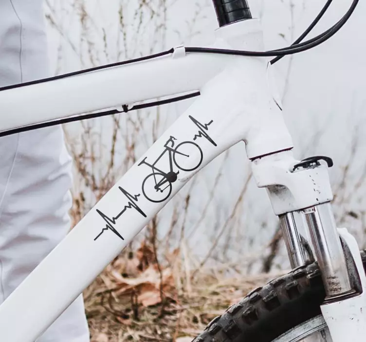 Ciclu autocolant auto batere - TenStickers